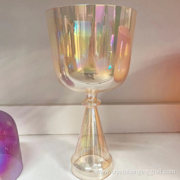 Sacred Sound Clear Color Crystal Grail Bowl